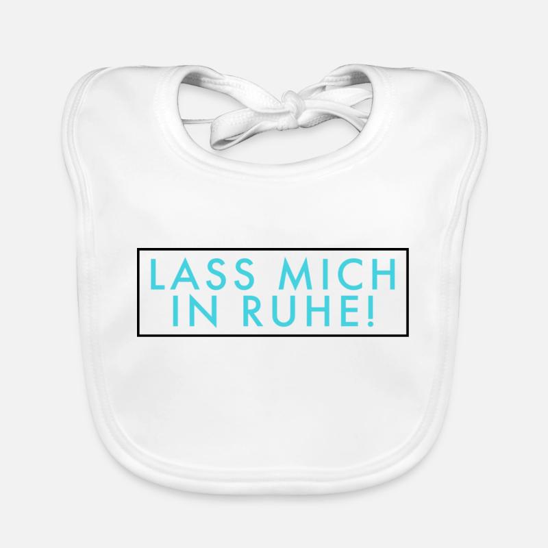 Lass mich in Ruhe Baby Bio-Lätzchen