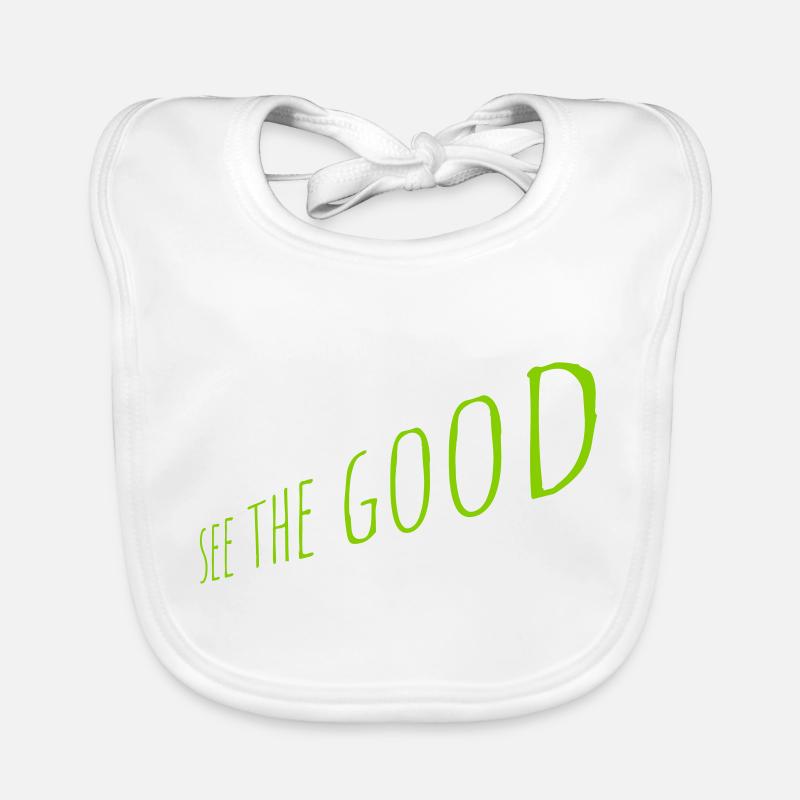 see the good Zitat Baby Bio-Lätzchen