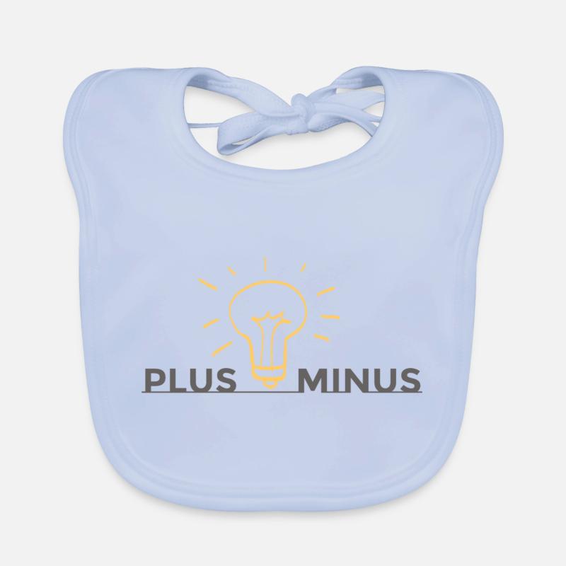 Plus Moins Bavoir bio Bébé