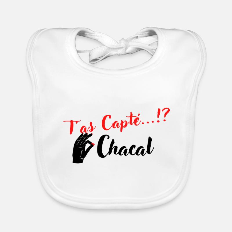 T as Capté...!? Chacal Bavoir bio Bébé