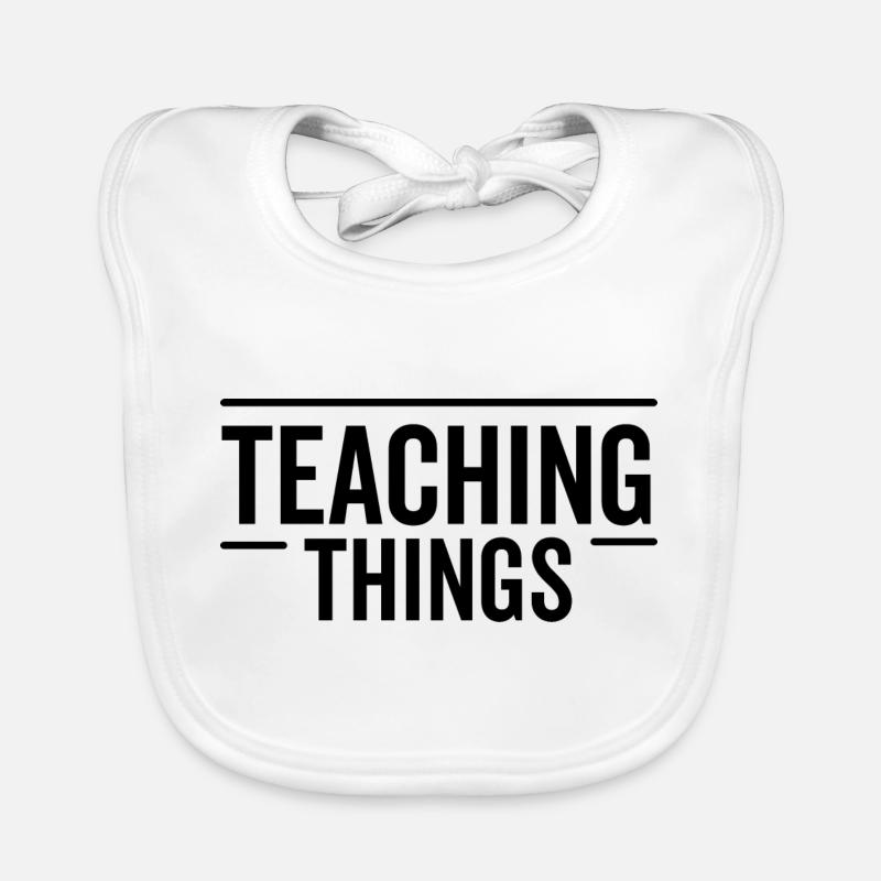 Enseigner des choses Bavoir bio Bébé