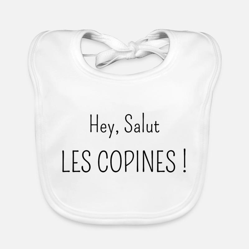 hey salut les copines Bavoir bio Bébé