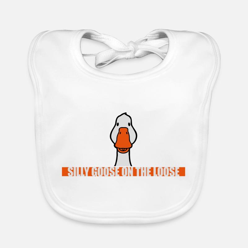 goose on the loose Organic Baby Bibs
