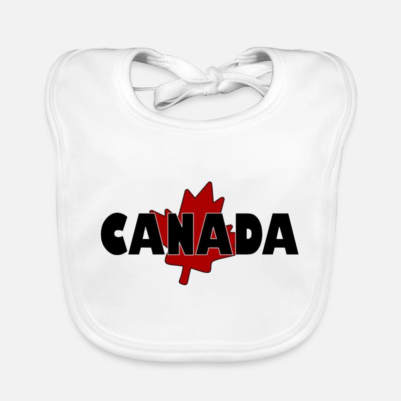 Kanada erable leaf Baby Bio-Lätzchen