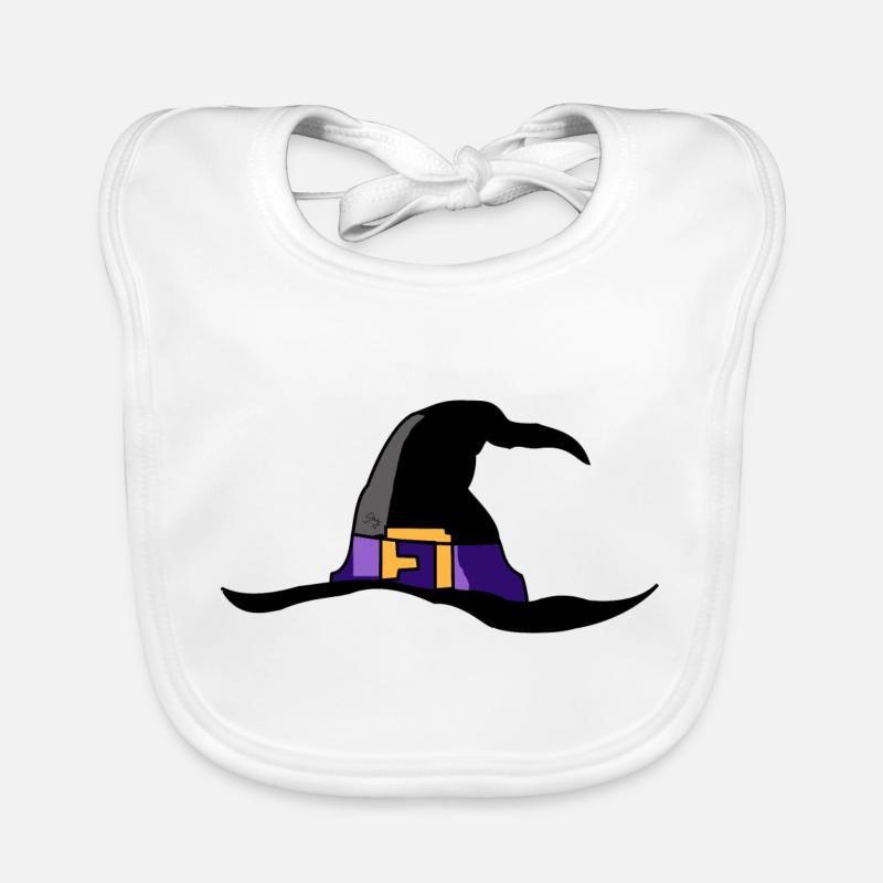 Witch Hat Organic Baby Bibs
