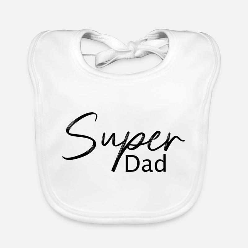 Super Dad Organic Baby Bibs