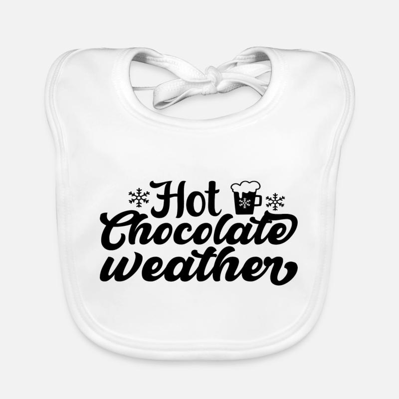 Climat chocolat chaud Bavoir bio Bébé