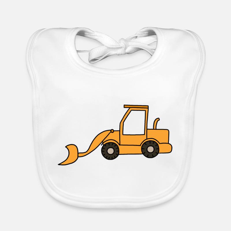 Chargeuse sur pneus Bavoir bio Bébé