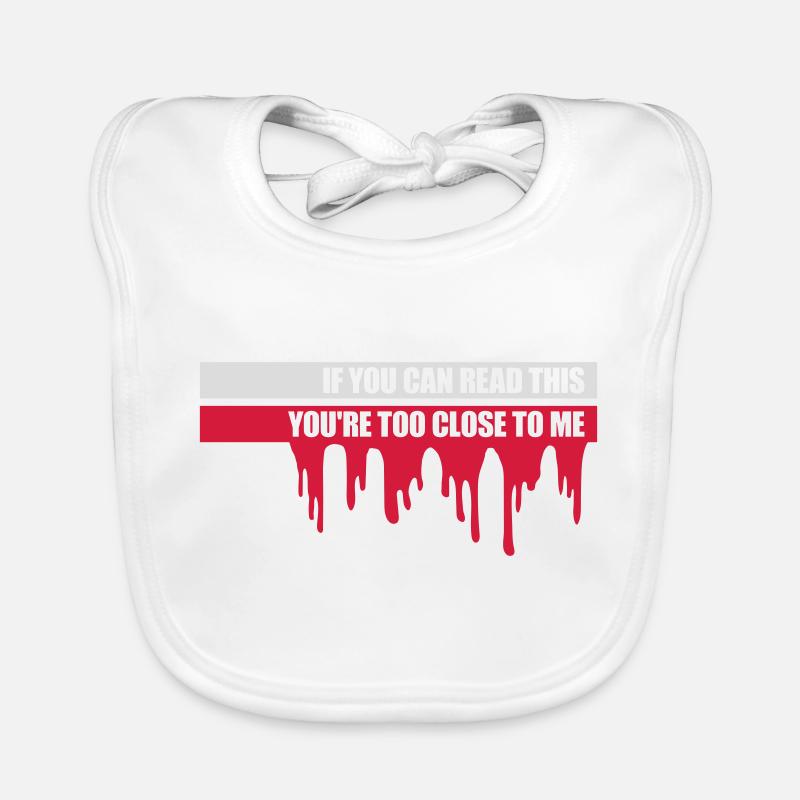 trop près de moi Bavoir bio Bébé