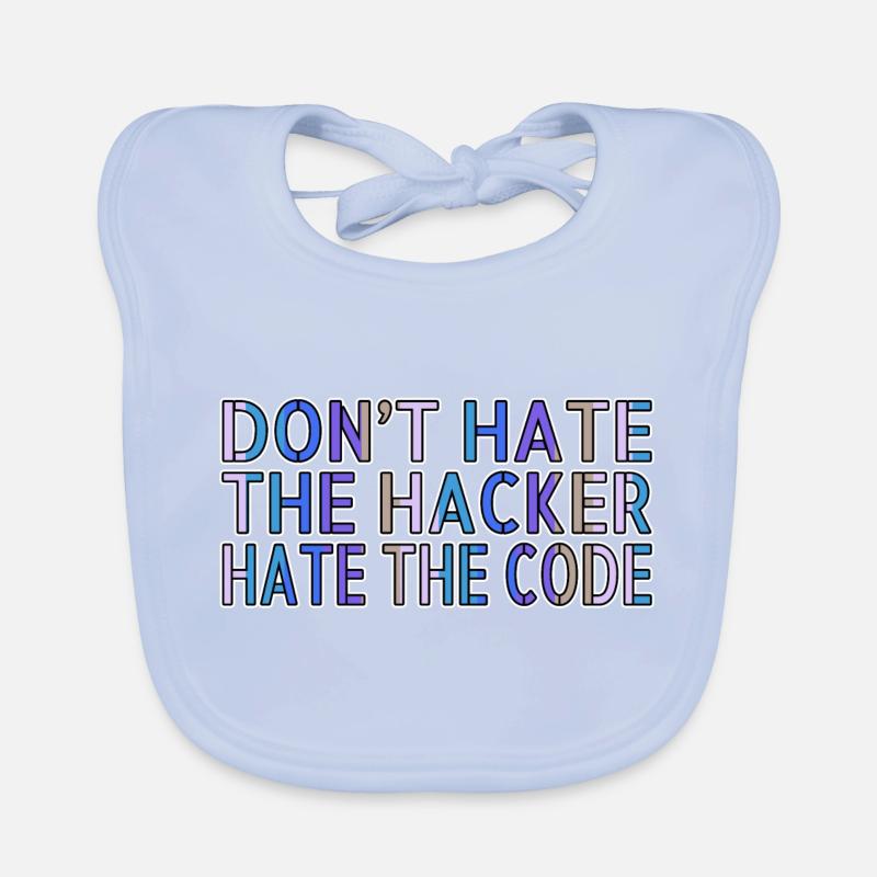 anonymous hacker analyst funny sayings Baby Bio-Lätzchen