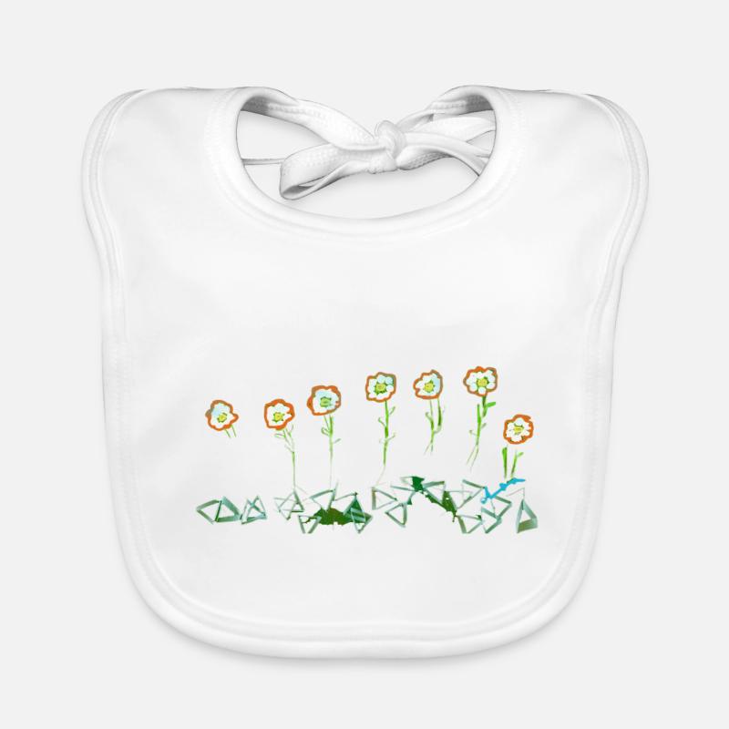 7 BLUMEN Baby Bio-Lätzchen