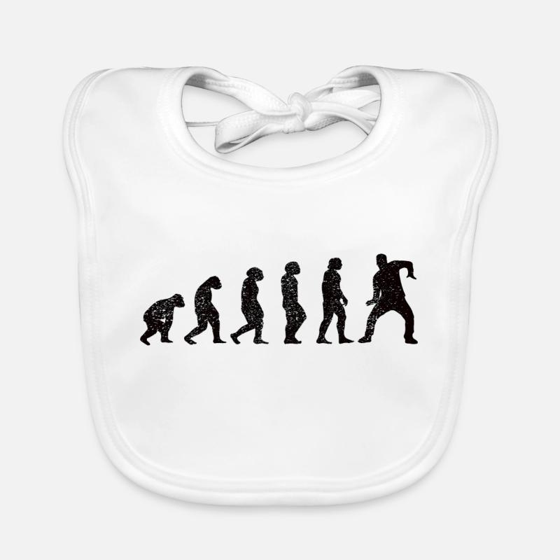 Breakdance Dance Sport Gift Dancing Dancers Organic Baby Bibs