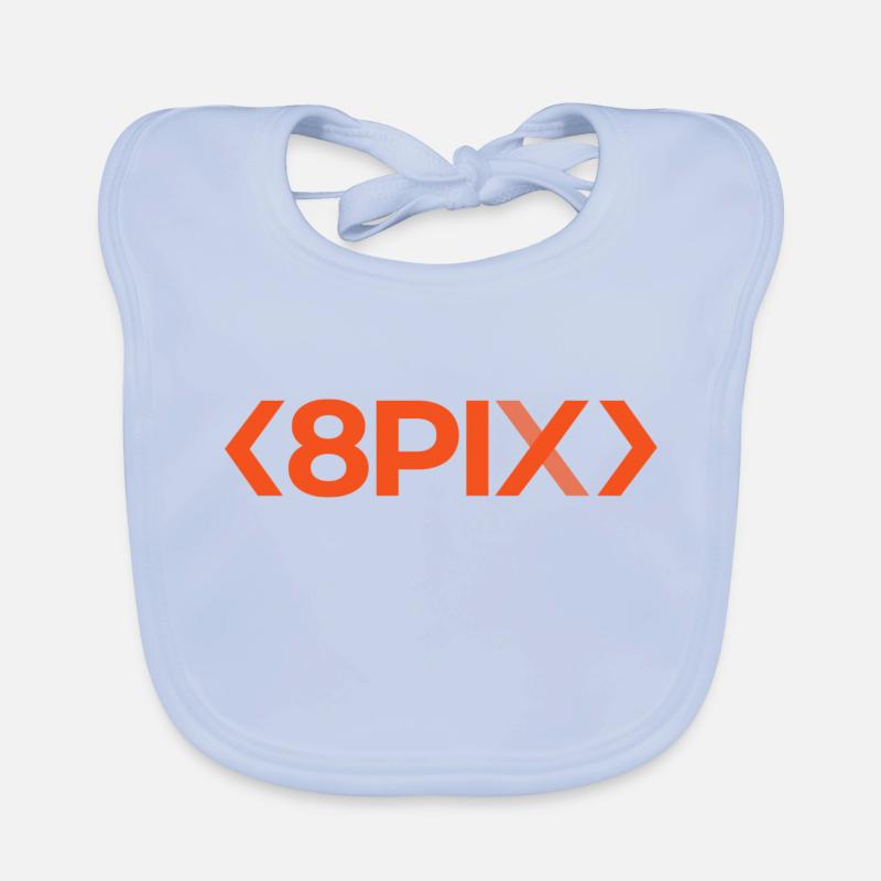 logo 8pix Bavoir bio Bébé