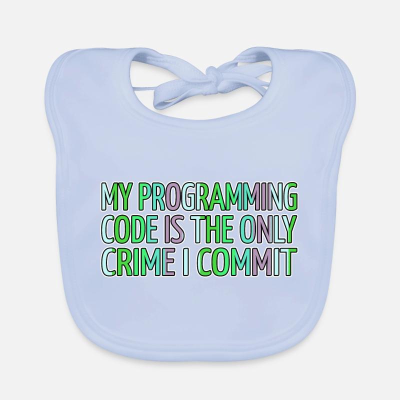 Computer Language Jokes Present Backend Developer Organic Baby Bibs