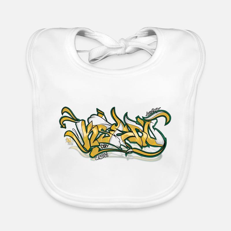 Graffiti-Stile Baby Bio-Lätzchen