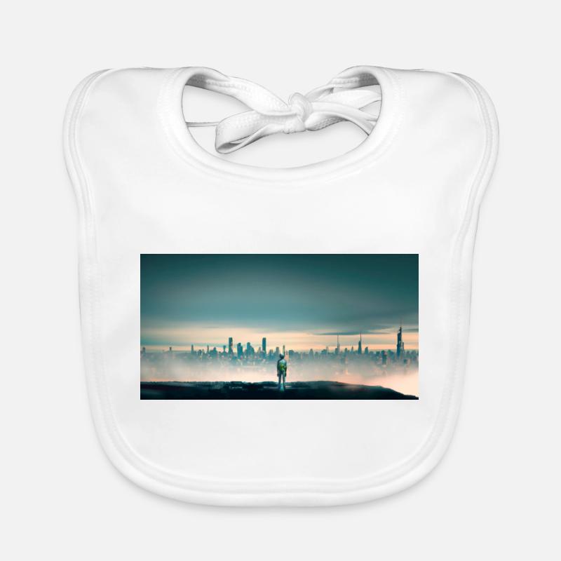 Lone robot Organic Baby Bibs