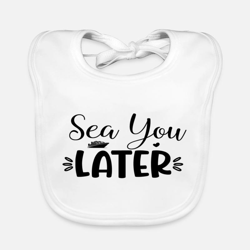 Mer vous plus tard Bavoir bio Bébé