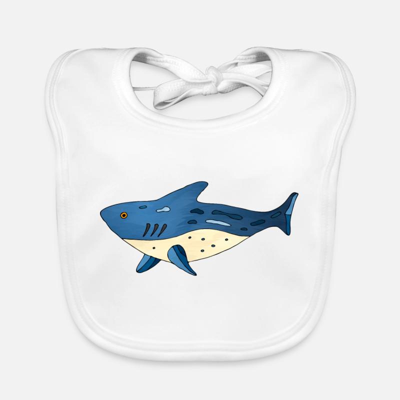 Requin Bavoir bio Bébé