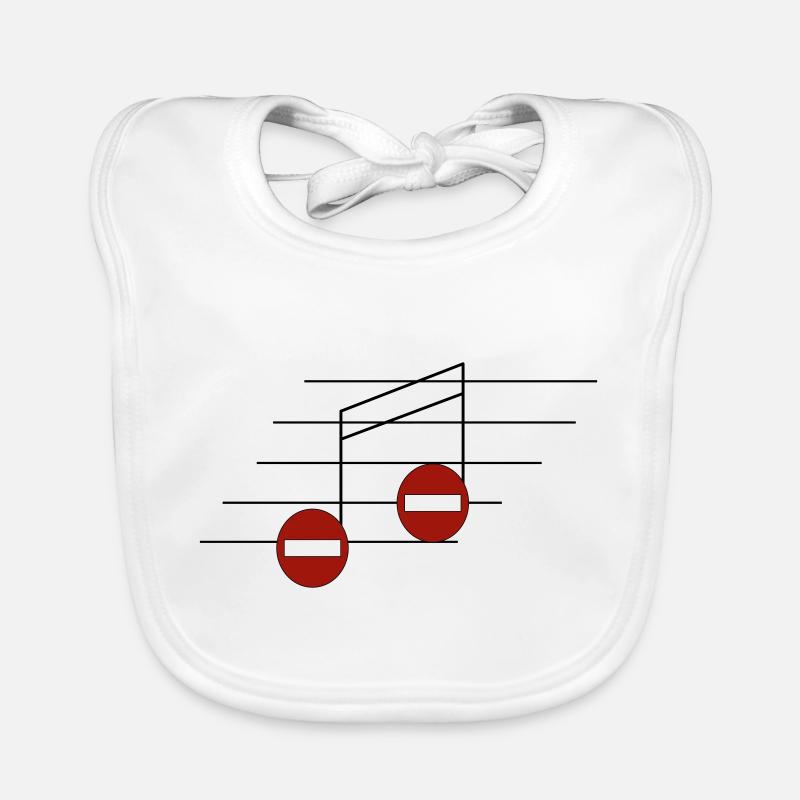 Notes interdites Bavoir bio Bébé