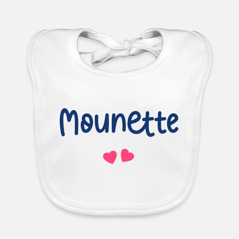Mounette Bavoir bio Bébé