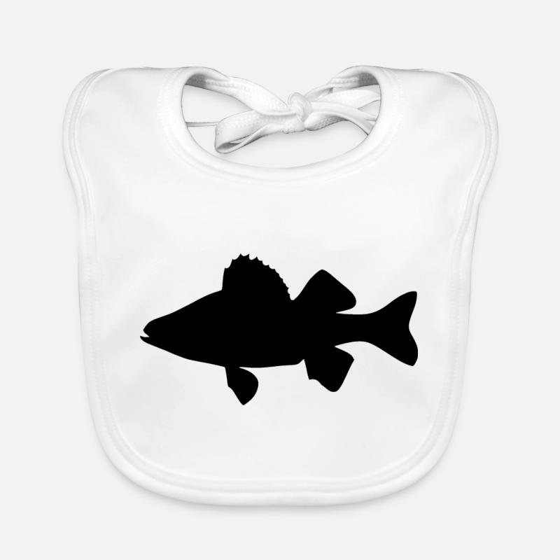 Perche noire Bavoir bio Bébé
