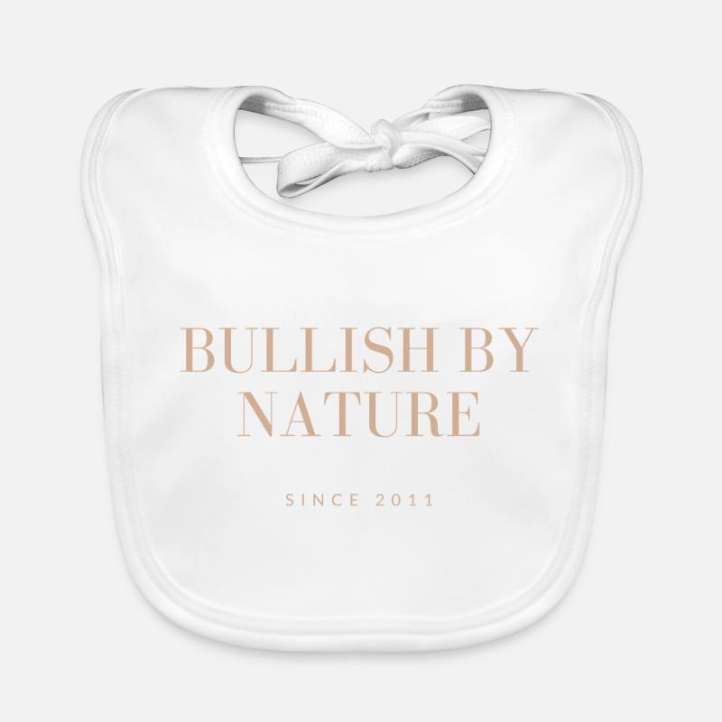 Optimiste par nature Bavoir bio Bébé