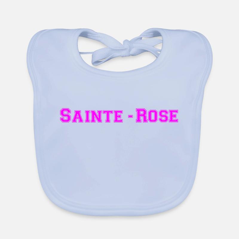 Sainte ROSE Bavoir bio Bébé