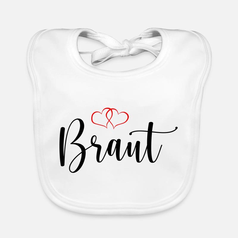 braut Baby Bio-Lätzchen
