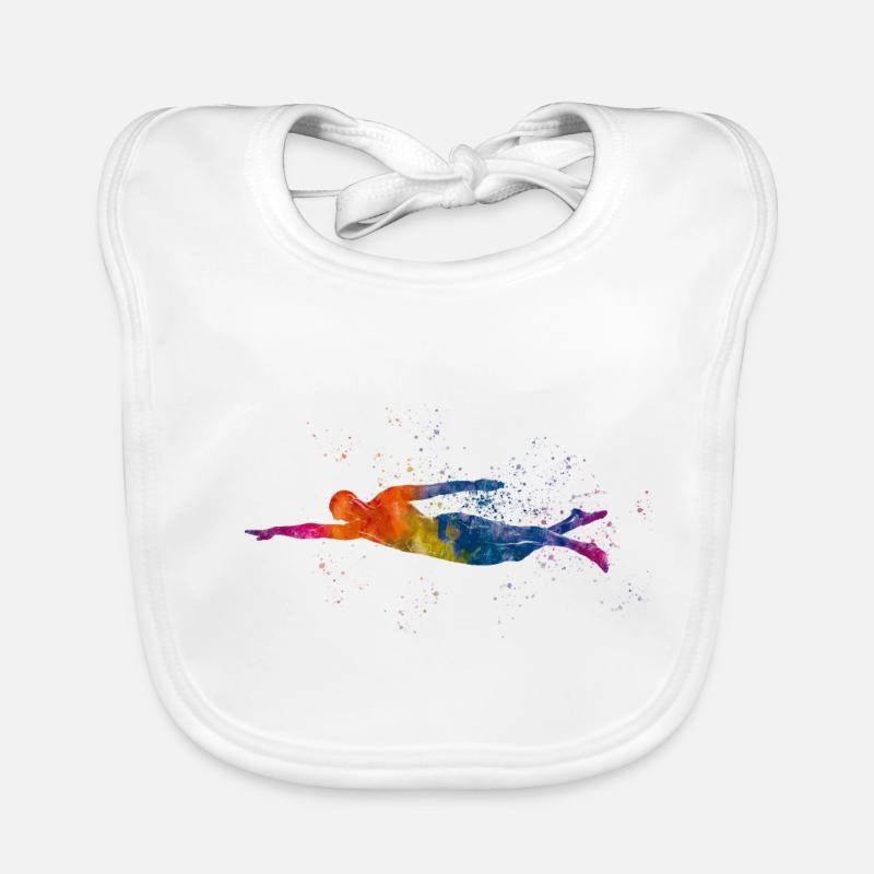 Swimmer Organic Baby Bibs