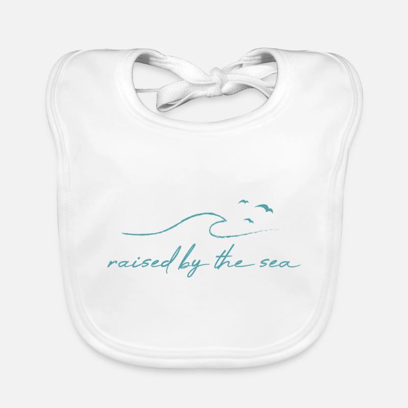 élevé au bord de la mer Bavoir bio Bébé