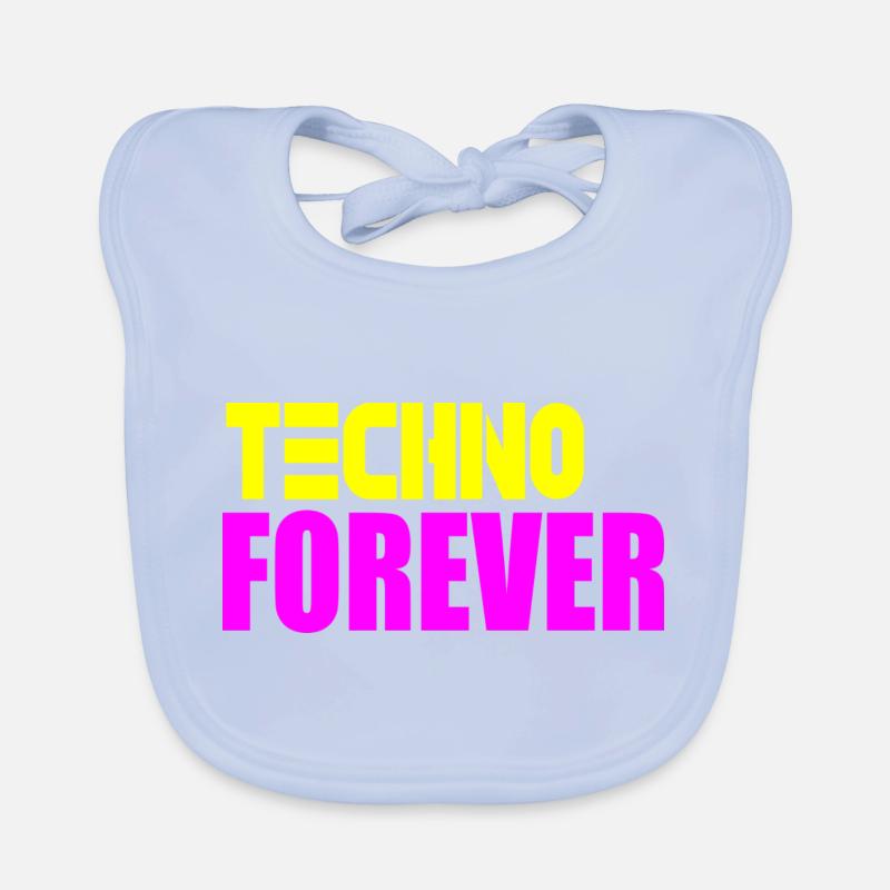 Techno forever Organic Baby Bibs
