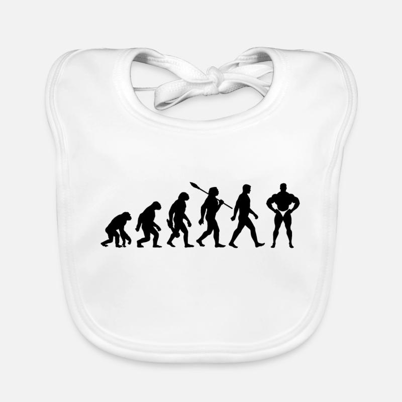 Evolution Bodybuilding Kraftsport Baby Bio-Lätzchen