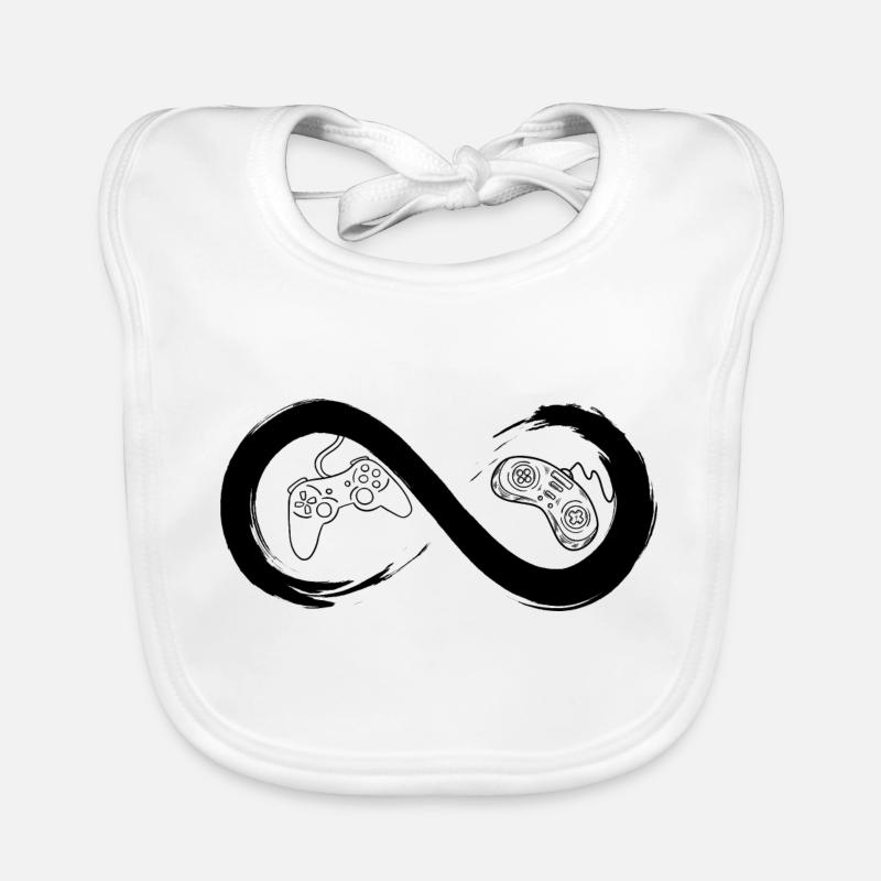 Console à l’infini Bavoir bio Bébé
