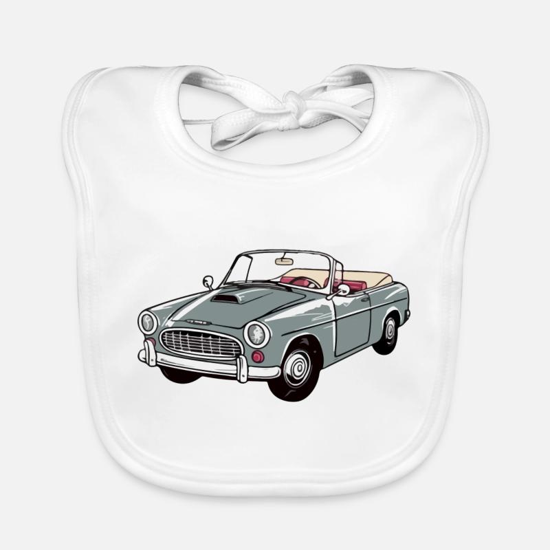 Grey convertible Organic Baby Bibs