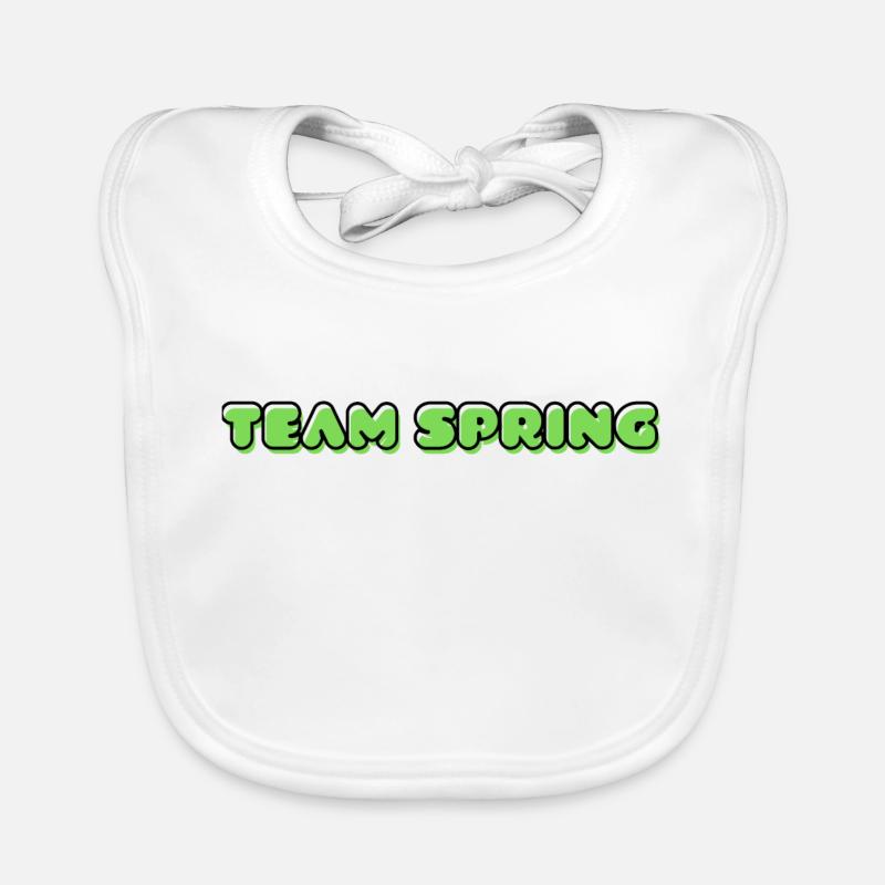 TEAM SPRING Organic Baby Bibs