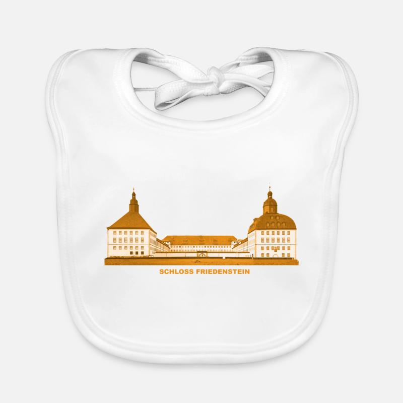 Friedenstein Schloss Gotha Organic Baby Bibs