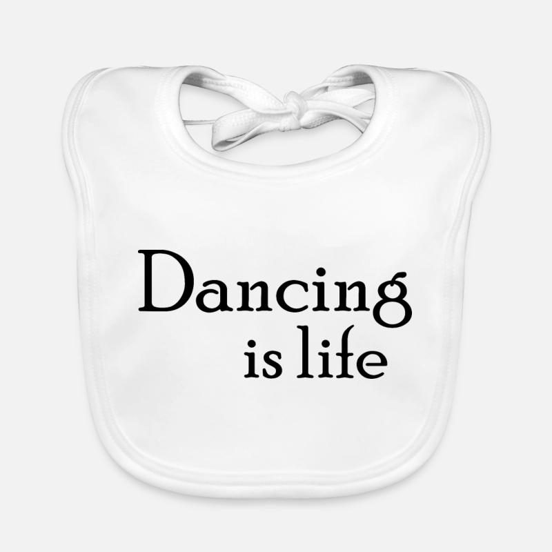 Danse Musique de danse Bavoir bio Bébé