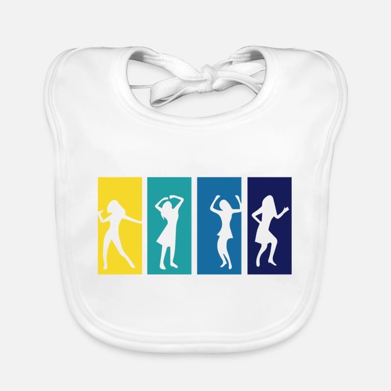 Danse Musique de danse Bavoir bio Bébé