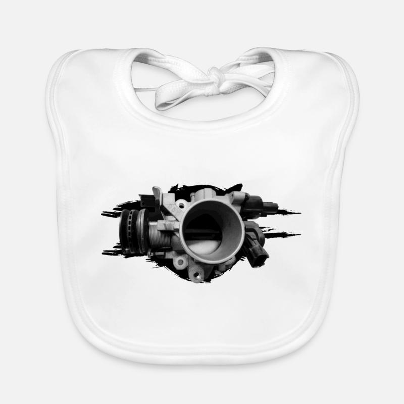 Corps d’accélérateur sombre Bavoir bio Bébé