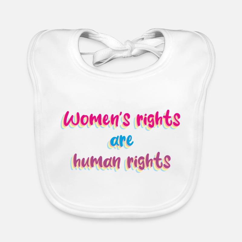 Women's rights Organic Baby Bibs