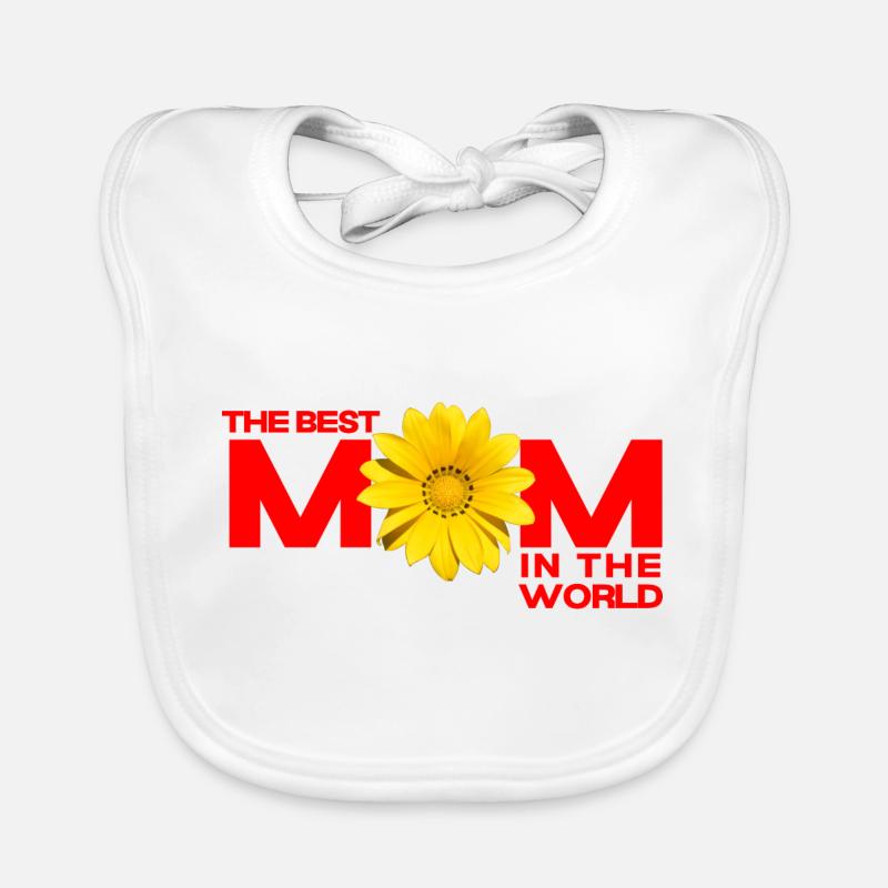 Die beste Mutter der Welt Baby Bio-Lätzchen