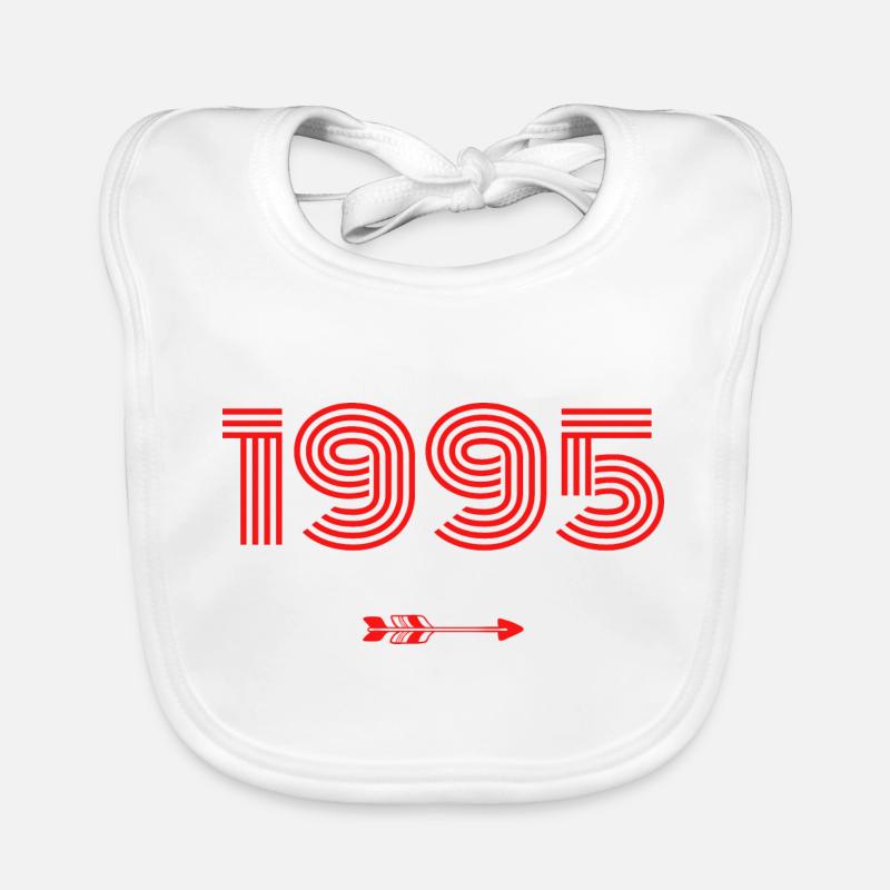 Born in 1995 Organic Baby Bibs