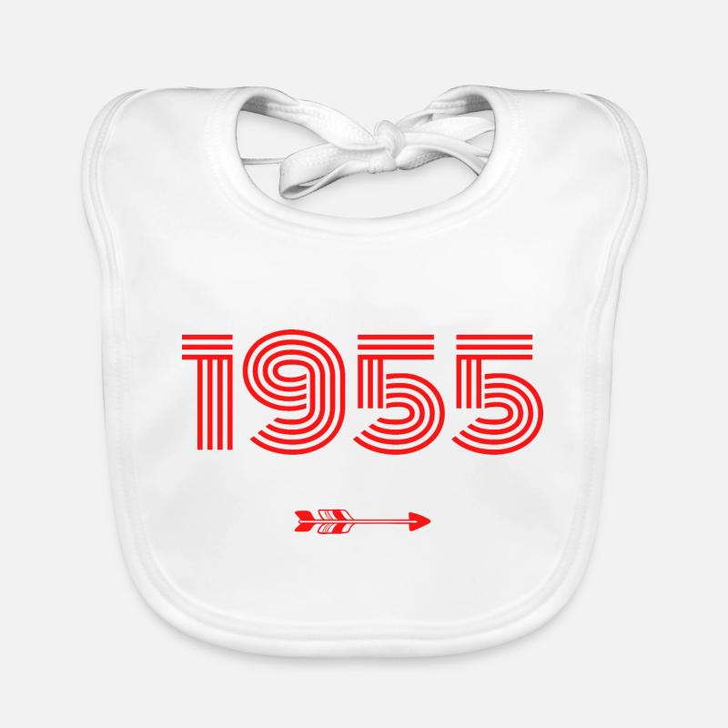 Born in 1955 Organic Baby Bibs