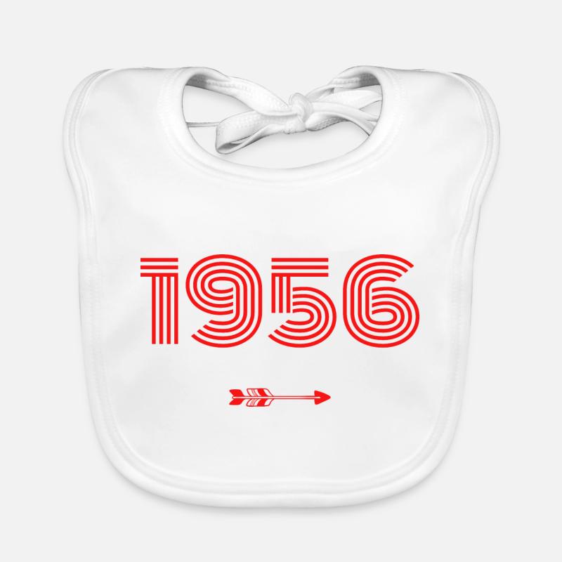 Né en 1956 Bavoir bio Bébé