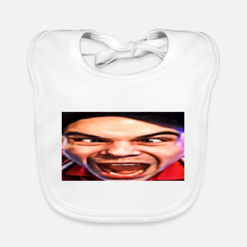 LE VISAGE DE RAGE Bavoir bio Bébé