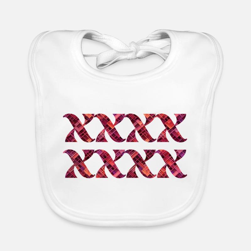 XXXXXXXX - Bavoir bio Bébé - blanc