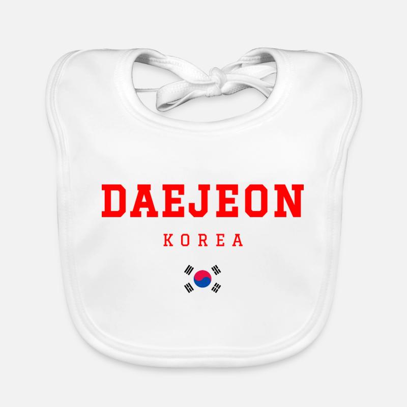 Daejeon Corée Bavoir bio Bébé