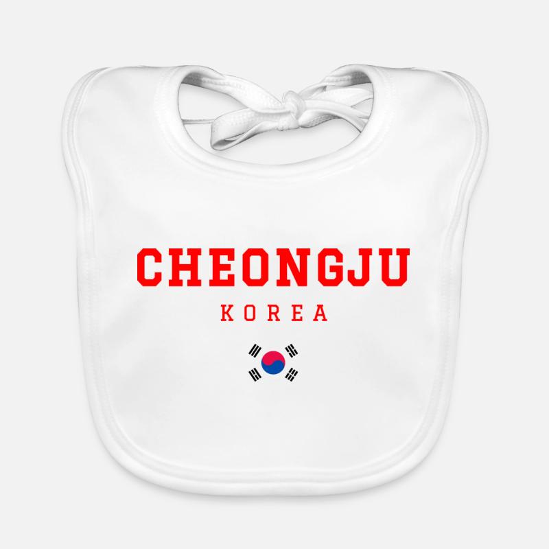 Cheongju, Corée Bavoir bio Bébé