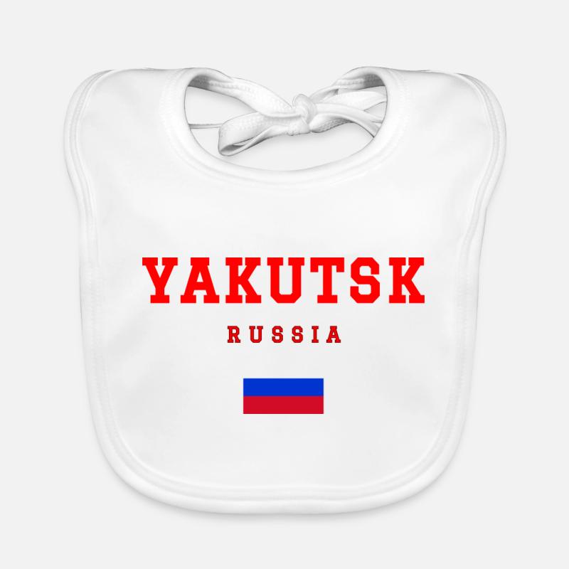 Yakutsk, Russie Bavoir bio Bébé