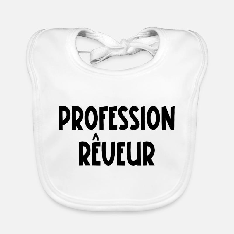profession rêveur Bavoir bio Bébé